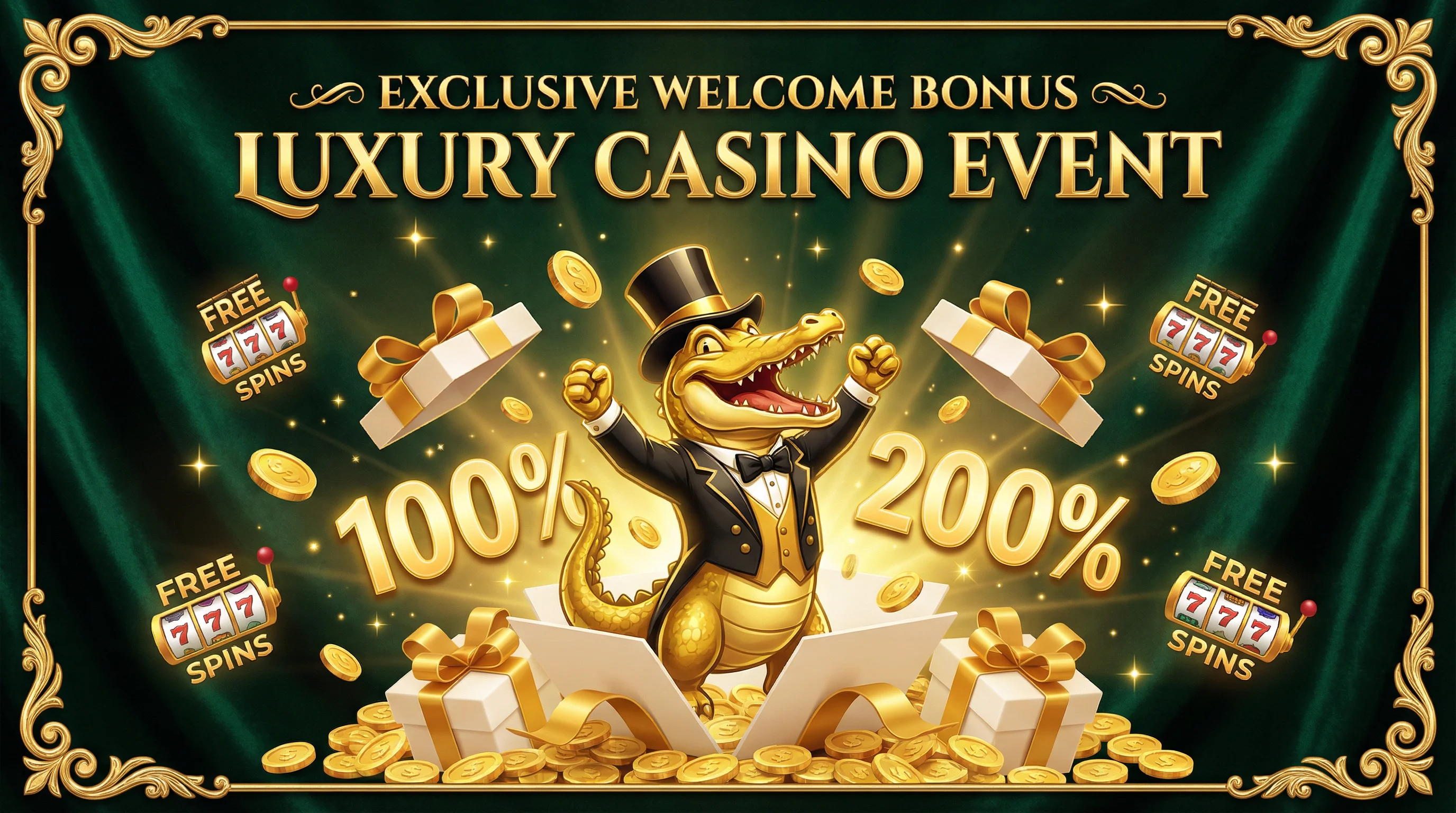 Promoción de Bono de Bienvenida Rivalo Casino con 100% y 200% de bonificación